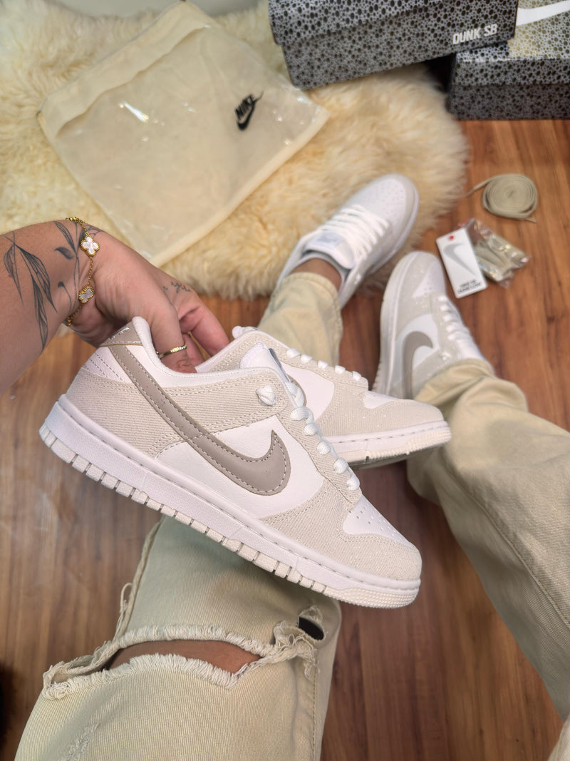 Dunk Low Branco / Creme