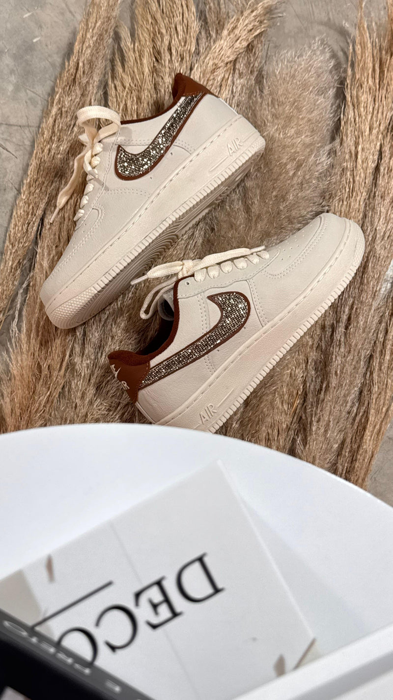 TÊNIS AIR FORCE LINHA LUXO Gliter